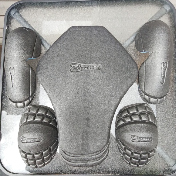 Joe Rocket Men’s Padded Armored Racing Touring Motorcycle Jacket, 2XL BLACK - Picture 5 of 8